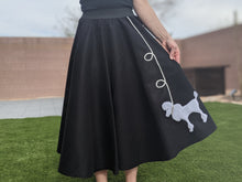 Load image into Gallery viewer, 2-Piece Adult Set Poodle Skirt &amp; Scarf
